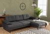 Ecksofa, 'Mustang', 83 x 174 x 274, Anthrazit Bild 3