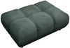 KAWOLA Polsterhocker VIVIEN Hockerbank Feincord grün 41 x 73 x 108 cm Bild 3