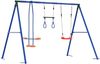 vidaXL Outdoor Schaukelset Mehrfarbig 263 x 185 x 185 cm Stahl und PE 3429825 Bild 2