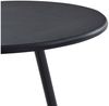 vidaXL Bartisch Schwarz 60×107,5 cm MDF 281543 Bild 2
