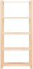 vidaXL Lagerregale 5 Böden 2 Stk. 80×38×170cm Kiefer Massivholz 250kg 279404 Bild 4