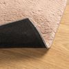 vidaXL Teppich HUARTE Kurzflor Weich und Waschbar Blassrosa 160x230 cm 375155 Bild 5