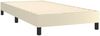 vidaXL Boxspringbett Creme 80x200 cm Kunstleder [3120666] Bild 4
