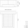 Micadoni Bett Kelp mit Doppelkopfteil Samt Bluvel Hellblau 140x200 Bild 5