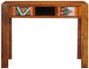 vidaXL Schreibtisch mit Schubladen mit Speicher Braun 100 x 50 x 75 cm 4016508 Bild 4