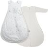 roba 'safe asleep®' Schlafsack AIR PLUS - Design 'Sternzauber'- 56 / 62 cm - inkl. Strampelsack - Weiß Bild 5