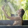 Relaxdays Duschrollo transparent Bild 5