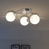 Deckenleuchte mit 3 LED-Glühlampen G9 120 W Bild 1