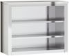 vidaXL Küchen-Wandschrank mit Ablagen Edelstahl 376446 Bild 2
