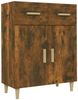 vidaXL Sideboard Räuchereiche 69,5x34x89 cm Holzwerkstoff 817357 Bild 2