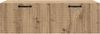 vidaXL Wandmontierter TV-Schrank Artisan-Eiche 98 x 41 x 30 cm 898704 Bild 5