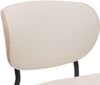 2er-Set Esszimmerstuhl HWC-O45, Stuhl, Bugholz Kunstleder 280g/m² Öko-Tex FSC® ~ natur, weiß Bild 5