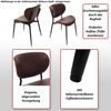 2er-Set Esszimmerstuhl HWC-O45, Stuhl, Bugholz Kunstleder 280g/m² Öko-Tex FSC® ~ natur, weiß Bild 2