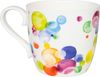 KÖNITZ 115S572708 Becher Colourful Cast Bubbles 425 ml mit Sieb und Deckel, Bone China Porzellan Bild 3