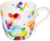 KÖNITZ 115S572708 Becher Colourful Cast Bubbles 425 ml mit Sieb und Deckel, Bone China Porzellan Bild 4