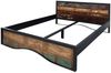 Bett Altholz 180x200 mehrfarbig lackiert INDUSTRIAL #108 Bild 1
