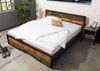 Bett Altholz 180x200 mehrfarbig lackiert INDUSTRIAL #108 Bild 2