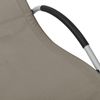 vidaXL Sonnenliege Textilene Taupe und Grau 310515 Bild 5
