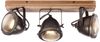 Brilliant Leuchten No. 72030-84 Spotbalken Carmen Wood 3-flammig GU10 bulb 5W Bild 2