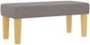 vidaXL Boxspringbett mit Kopfteil Taupe 190 x 90 cm Stoff 3344265 Bild 5