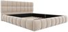 Flieks Polsterbett, Doppelbett 140x190cm mit weicher Rückenlehne und Polsterumrandung Bild 4