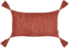 Kissen 2er Set Ohne Muster VALVARIA Baumwolle 30 x 50 cm Rot Bild 4