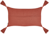 Kissen 2er Set Ohne Muster VALVARIA Baumwolle 30 x 50 cm Rot Bild 5