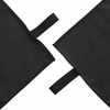 vidaXL Sporthandtuch Set 3 pcs Schwarz Polyester und Polyamid 42011499 Bild 5