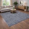 Vimoda Teppich Wohnzimmer COSTA, modern Designteppich 3D Effekt, Rechteckig, Höhe: 11 mm, premium Rechteck Muster hoch-tief Kurzflor weich, Boho Einfarbig Bild 3