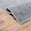 Vimoda Teppich Wohnzimmer COSTA, modern Designteppich 3D Effekt, Rechteckig, Höhe: 11 mm, premium Rechteck Muster hoch-tief Kurzflor weich, Boho Einfarbig Bild 4