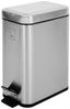 SVITA Mülleimer STM5, Treteimer, Kosmetikeimer, Softclose-Funktion, 5L, Edelstahl, Silber Bild 4