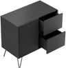 Sideboard Yako 80cm 2 SoftClose 1 Tür Grafit : Grafit Bild 4