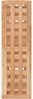 vidaXL Wandregal 49x15x49 cm Massivholz Nussbaum 350369 Bild 4