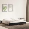 vidaXL Bettgestell ohne Matratze Schwarz 200x210 cm Samt 4101375 Bild 3