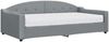 vidaXL Tagesbett mit Matratze Hellgrau 100x200 cm Stoff 3197517 Bild 2