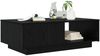 vidaXL Couchtisch Schwarz Eichen-Optik 95 x 55 x 31 cm Holzwerkstoff 8000181 Bild 3