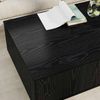 vidaXL Couchtisch Schwarz Eichen-Optik 95 x 55 x 31 cm Holzwerkstoff 8000181 Bild 4