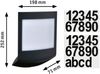 Paulmann 94509 LED Hausnummernleuchte Smart Home Zigbee Padea IP44 tunable warm Bild 3