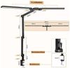 Sunicol Schreibtischlampe LED Dimmbar Klemmbar 24W 95CM, 5 Farbmodi, Doppelkopf Tischlampe, Automatische Dimmung Tischlampe für Homeoffice Büro Bild 3