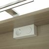 Spiegelschrank Badspiegel Badezimmer Spiegel City 100cm braun Eiche mit 5W LED-Strahler Bild 3