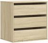 vidaXL Kommode Sonoma-Eiche 60x41x58 cm Holzwerkstoff 852845 Bild 2