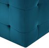 vidaXL Pouf 2 Stk. Blau 30x30x30 cm Samtstoff 278384 Bild 5