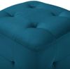 vidaXL Pouf 2 Stk. Blau 30x30x30 cm Samtstoff 278384 Bild 4