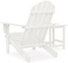 vidaXL Adirondack-Gartenstuhl mit Tisch Massivholz Tanne Weiß 315919 Bild 4
