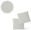Jersey Kissenbezug, 2er Set, Baumwolle, Silber, 80x80 cm Bild 2