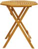 vidaXL Gartentisch Klappbar Ø60x75 cm Massivholz Akazie 4004909 Bild 5