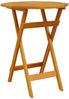 vidaXL Gartentisch Klappbar Ø60x75 cm Massivholz Akazie 4004909 Bild 2