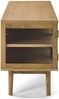 TV-Board Gobens Eiche Natur 137 cm - TV-Möbel mit Glastüren, FSC-zertifiziert Bild 5