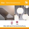 Solar LED Lichterkette Taina Erweiterungsset IP67 3000K 1,71m 3x60lm Schwarz Bild 2