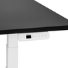 'Destines' Höhenverstellbarer Schreibtisch Elektrisch, Schwarz, 120 x 72 x 63-128 cm Bild 5
